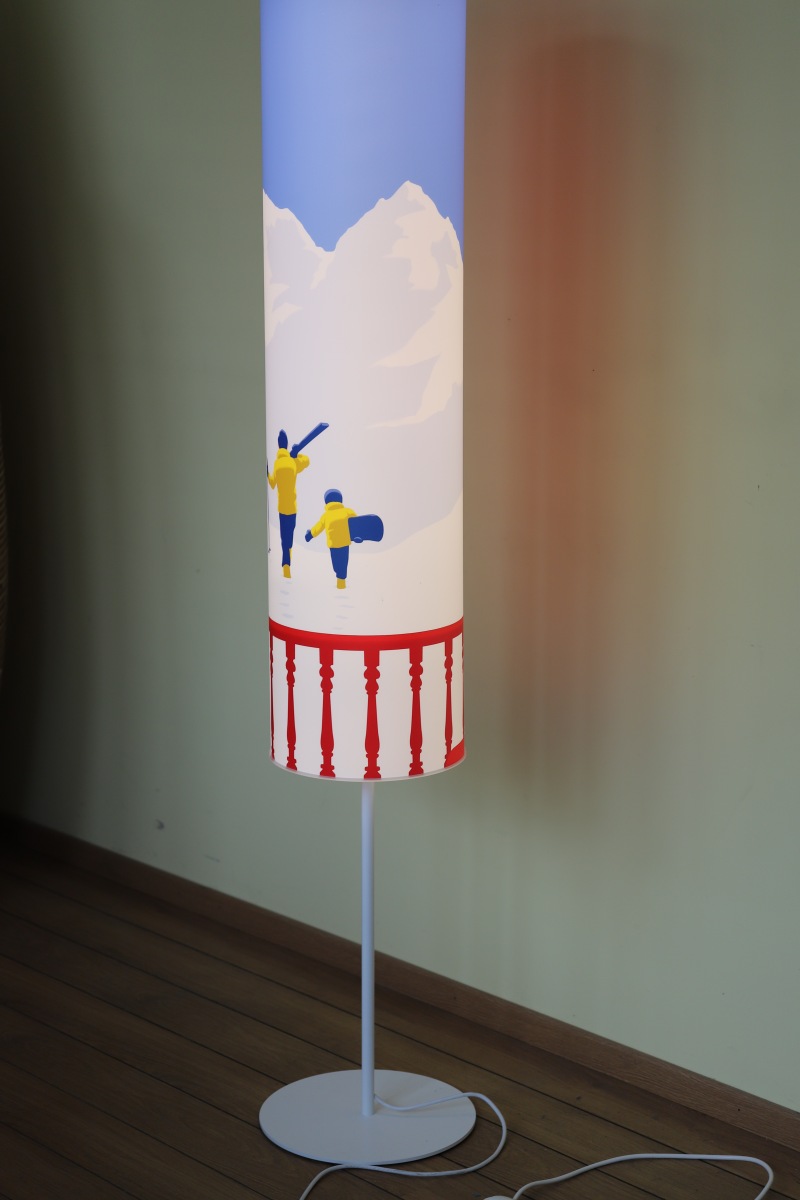 Druck - Lampe mit individuellem Sujet