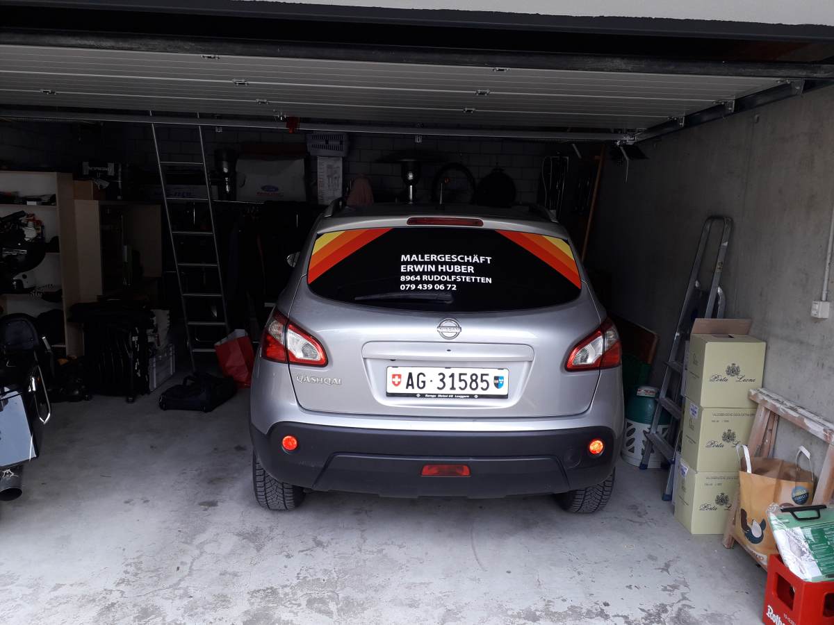 Fahrzeugbeschriftung - Malergeschäft Erwin Huber