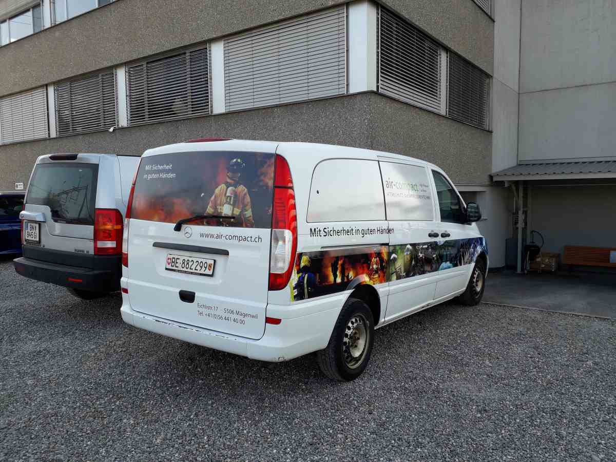 Fahrzeugbeschriftung - air-compact