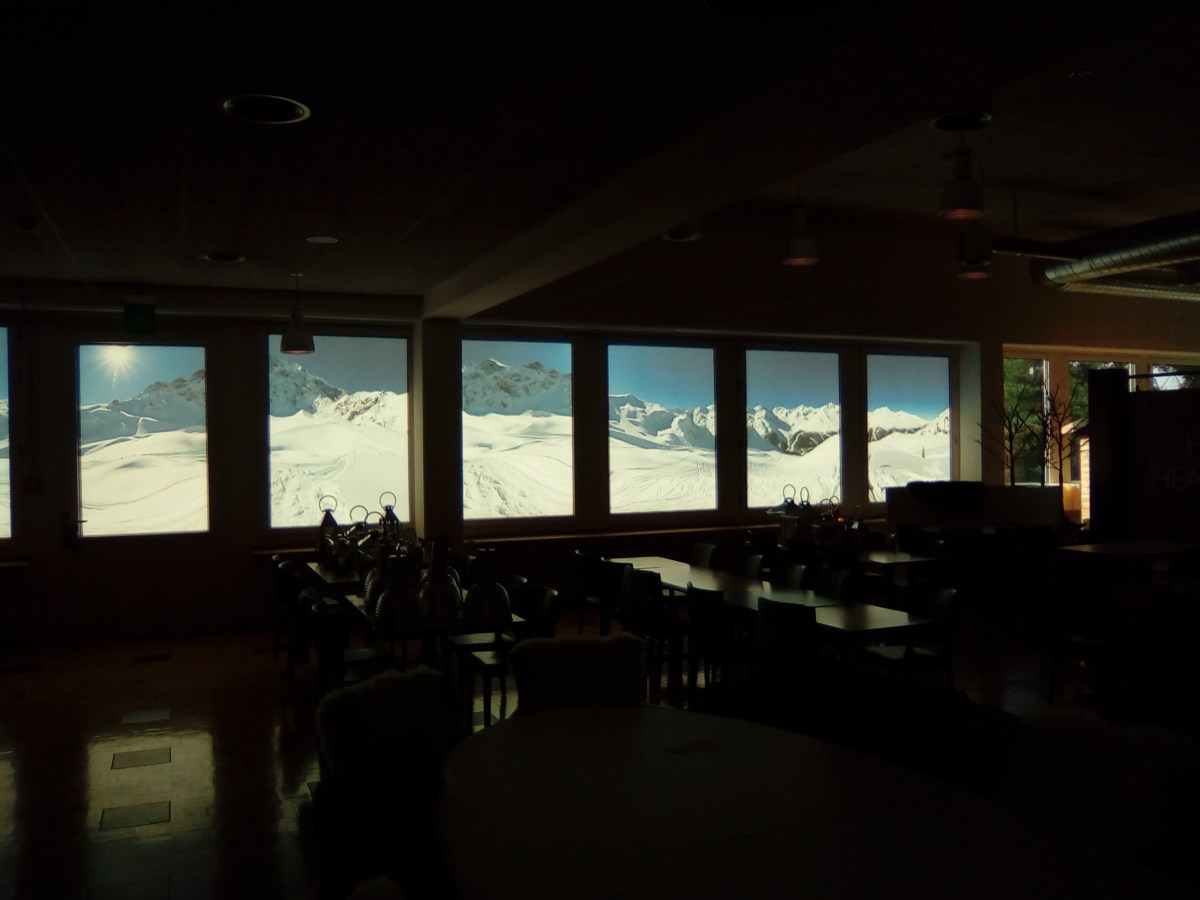 Fensterbeschriftung - Winter Wonder Land